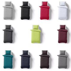 Renforcé Bettwäsche-Sets für Einzel- und Doppelbetten – Natürlich, atmungsaktiv und hautfreundlich