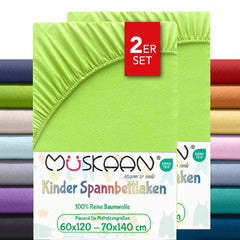 Kinder Jersey Spannbettlaken