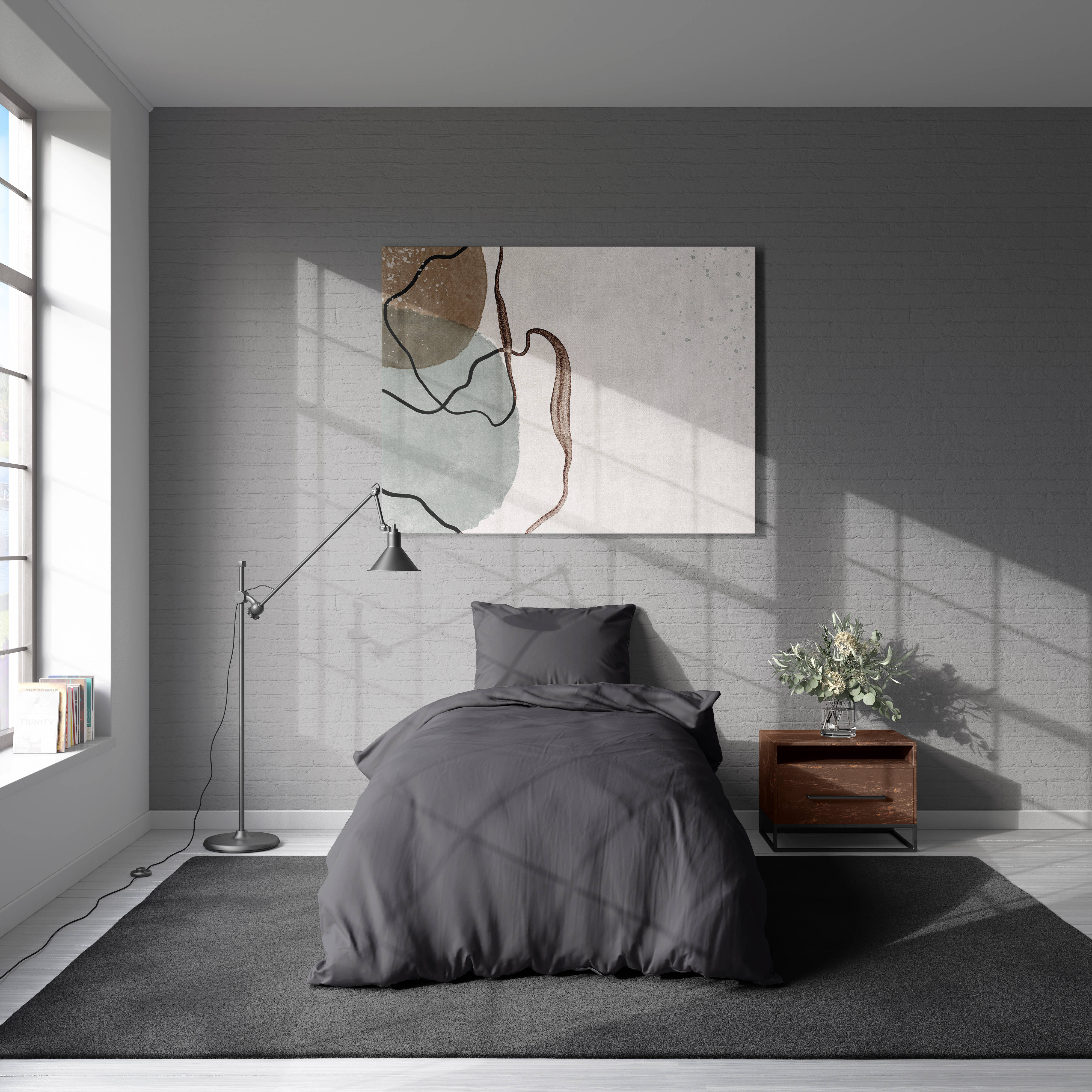 Mikrofaser Damast Bettwäsche