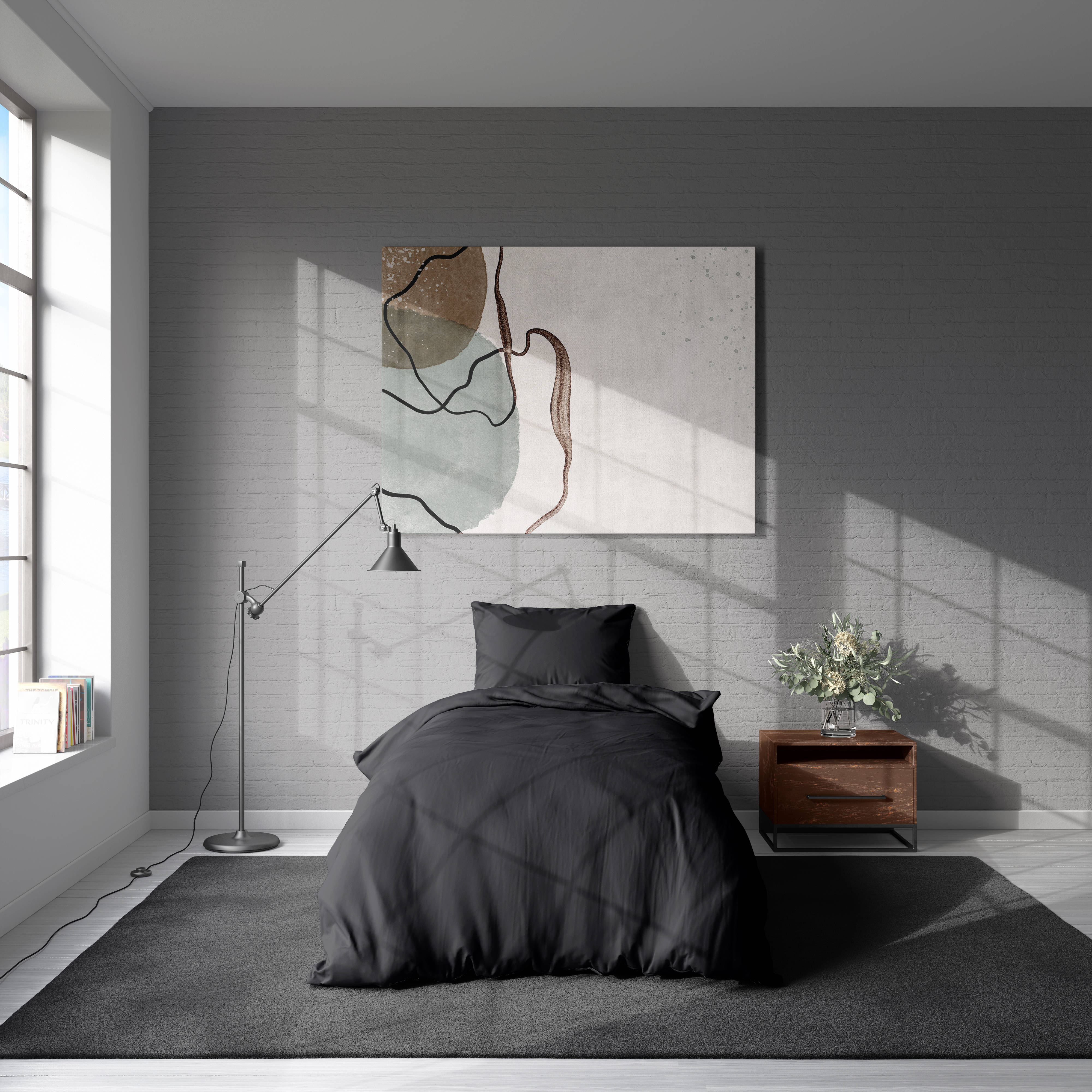 Mikrofaser Damast Bettwäsche