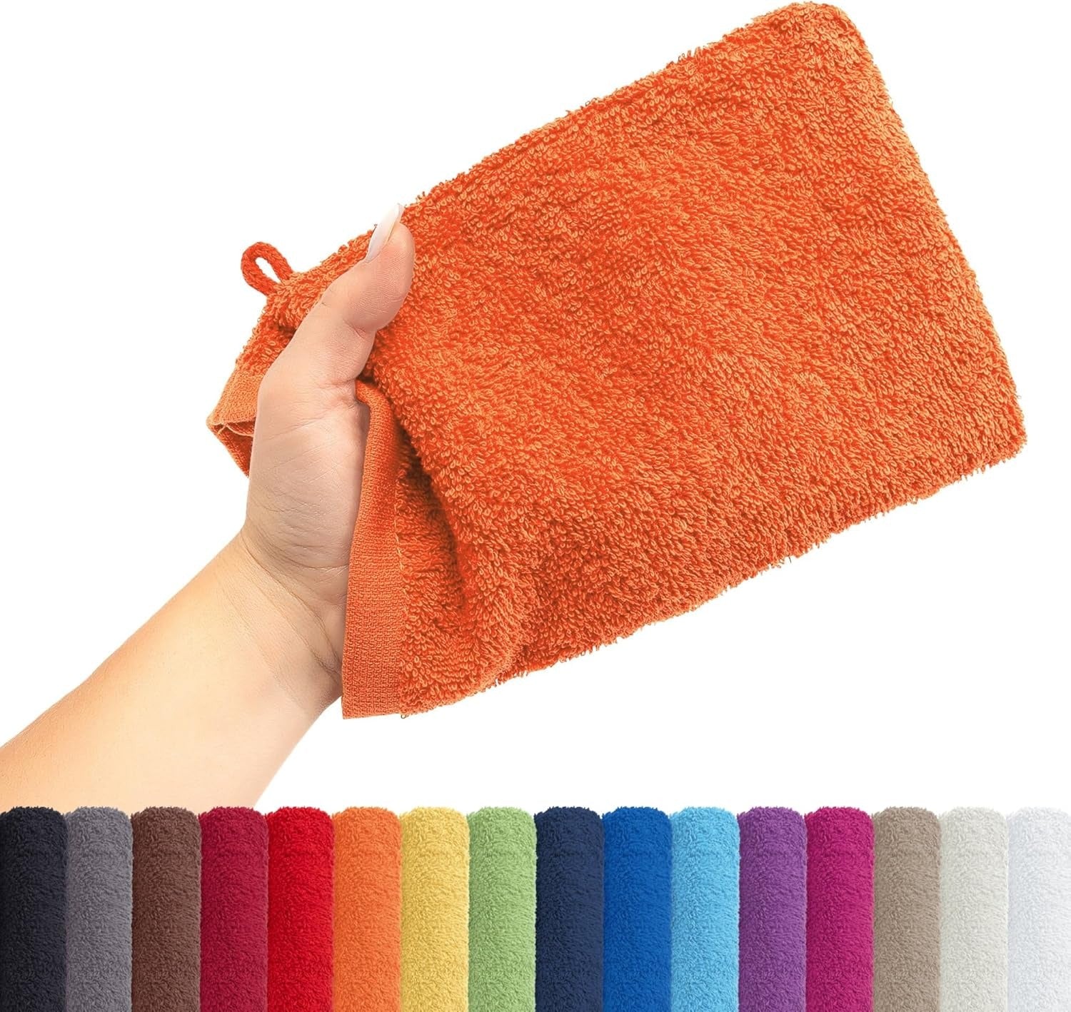 Waschhandschuhe 10 Stück