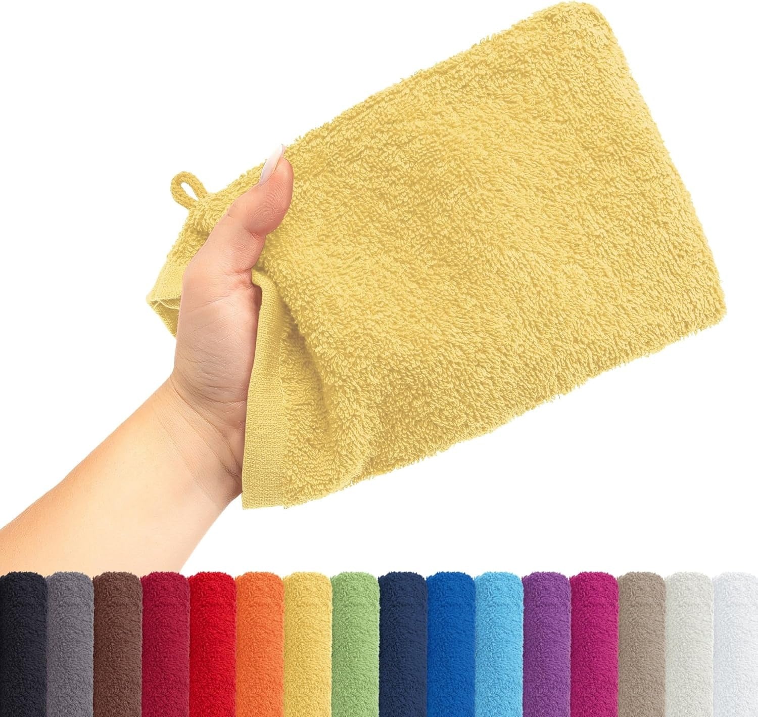 Waschhandschuhe 10 Stück