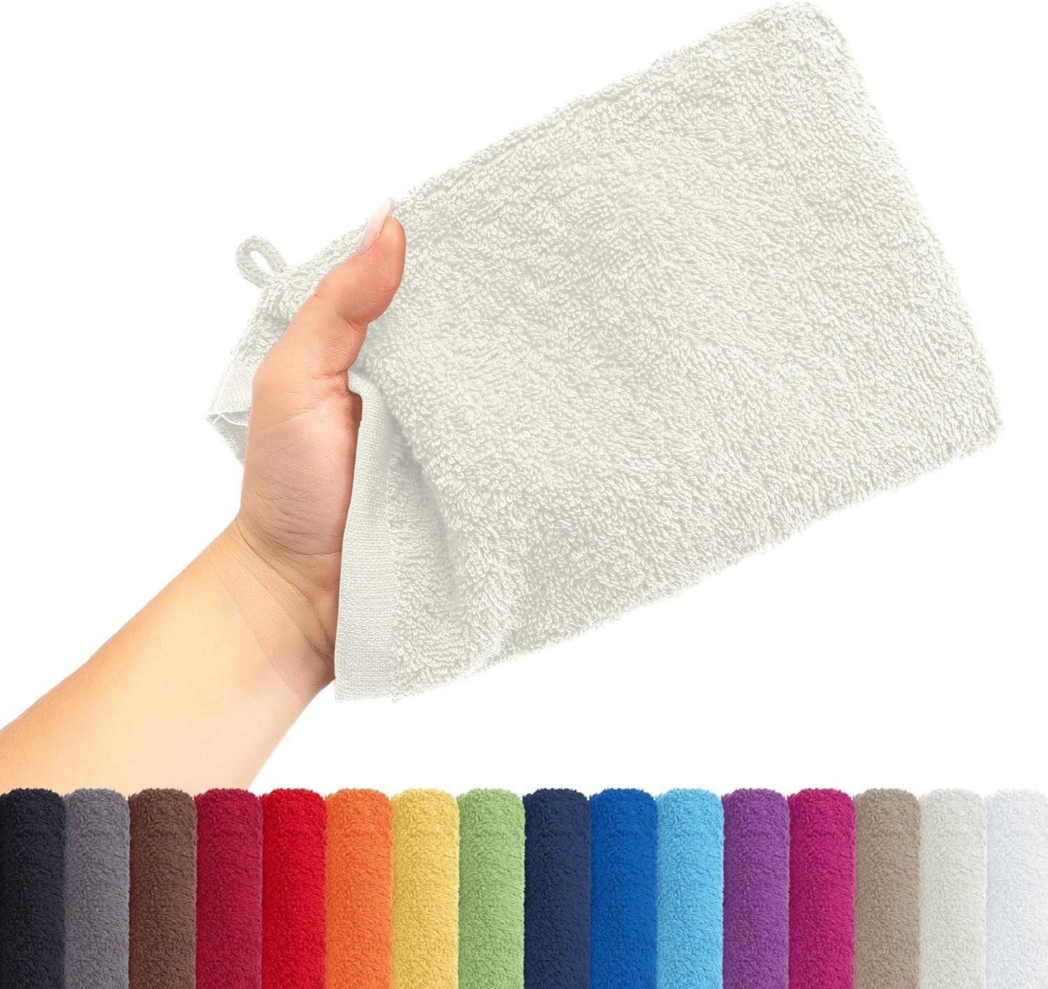 Waschhandschuhe 10 Stück