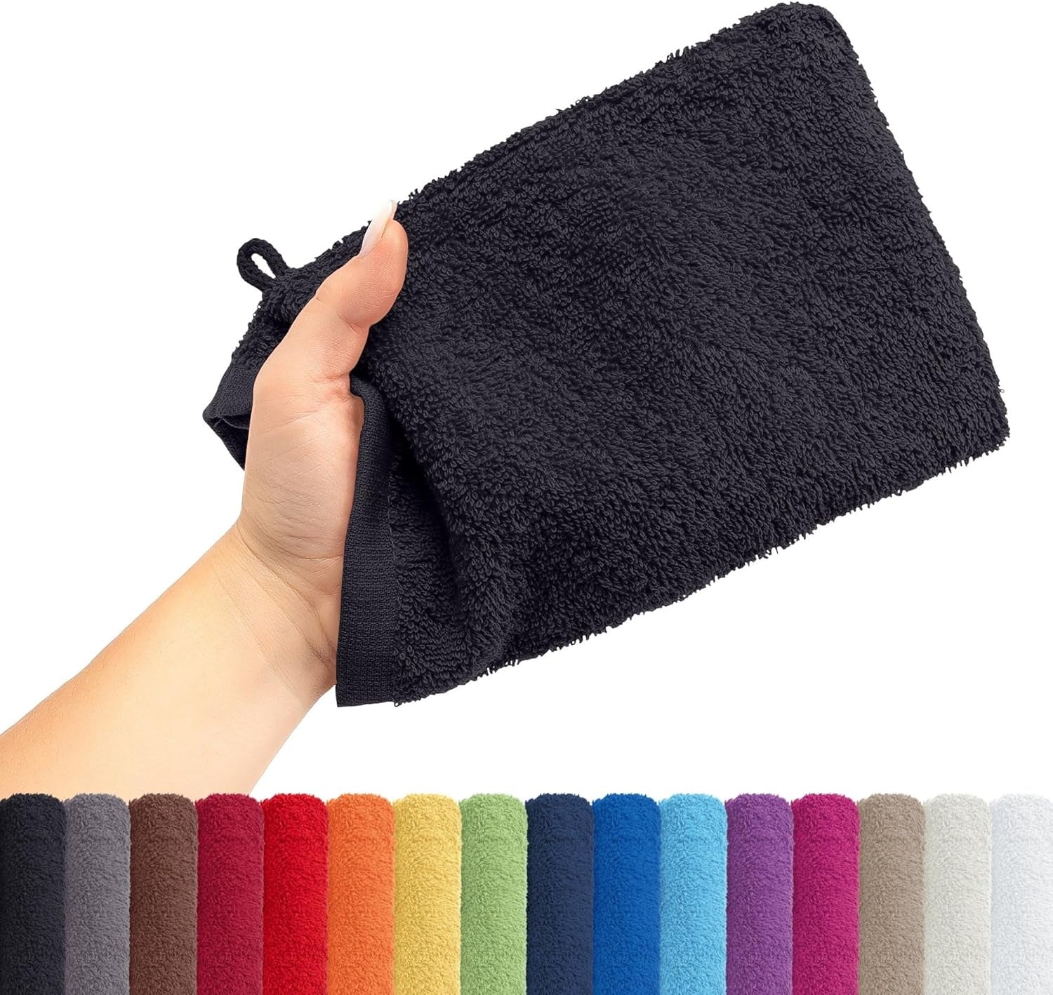 Waschhandschuhe 10 Stück