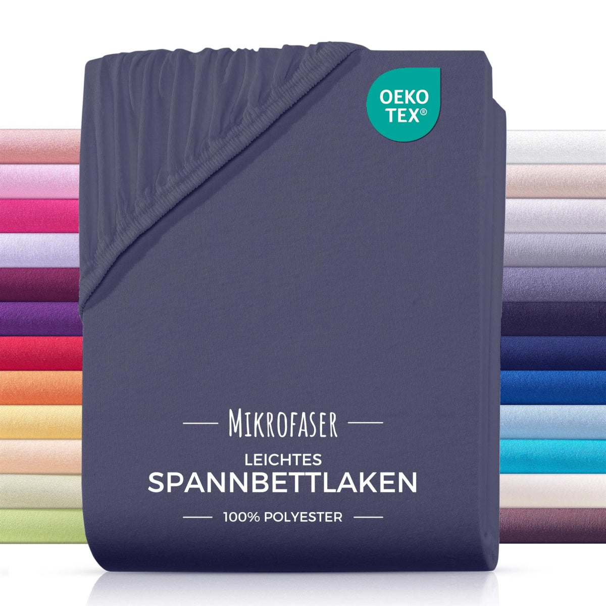 Spannbettlaken mit Kaschmir-Touch – Luxuriös weiche, pflegeleichte Bettwäsche für mühelosen Komfort und Stil in Ihrem Schlafzimmer.