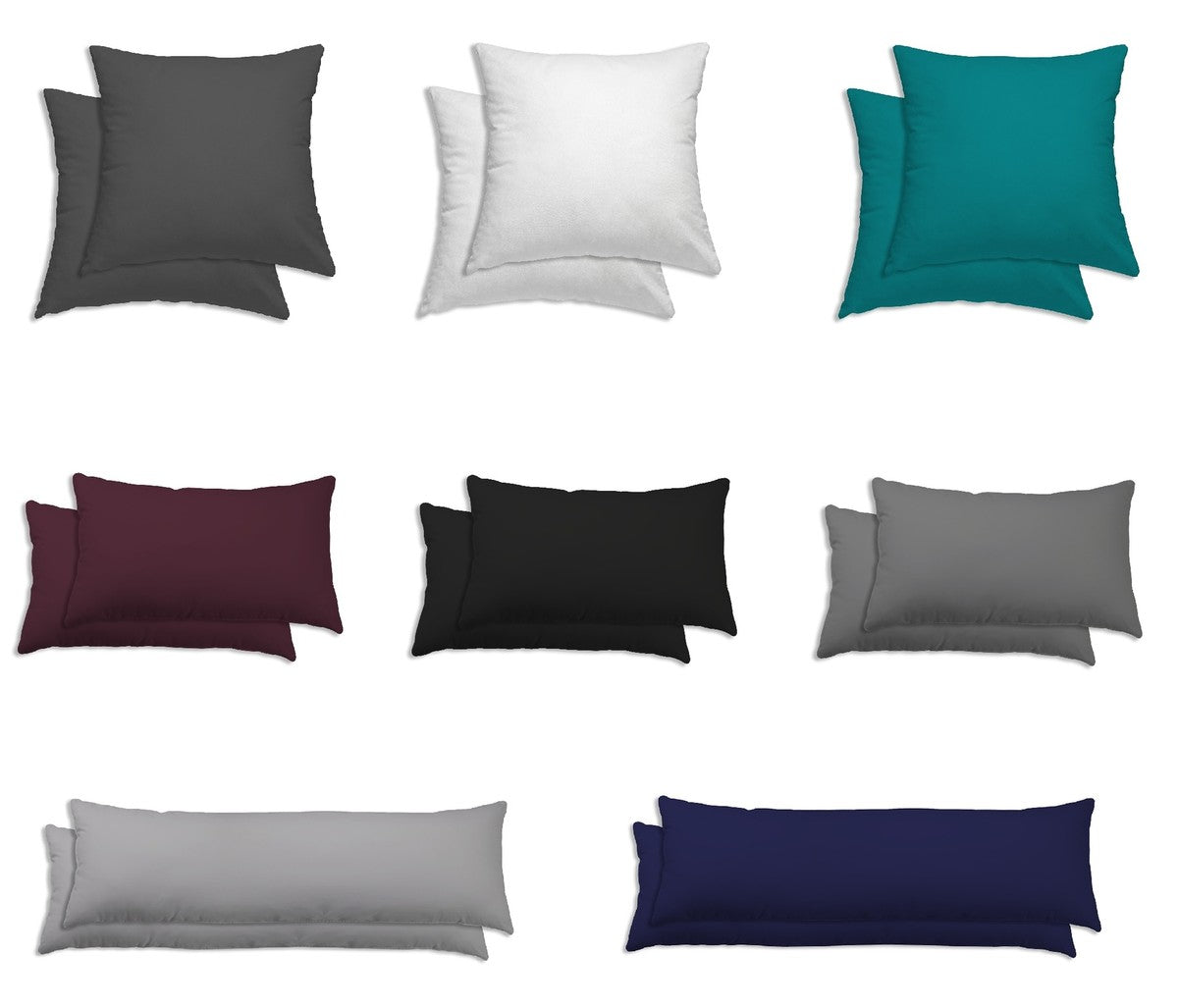 Mikrofaser Damast Kissenhüllen