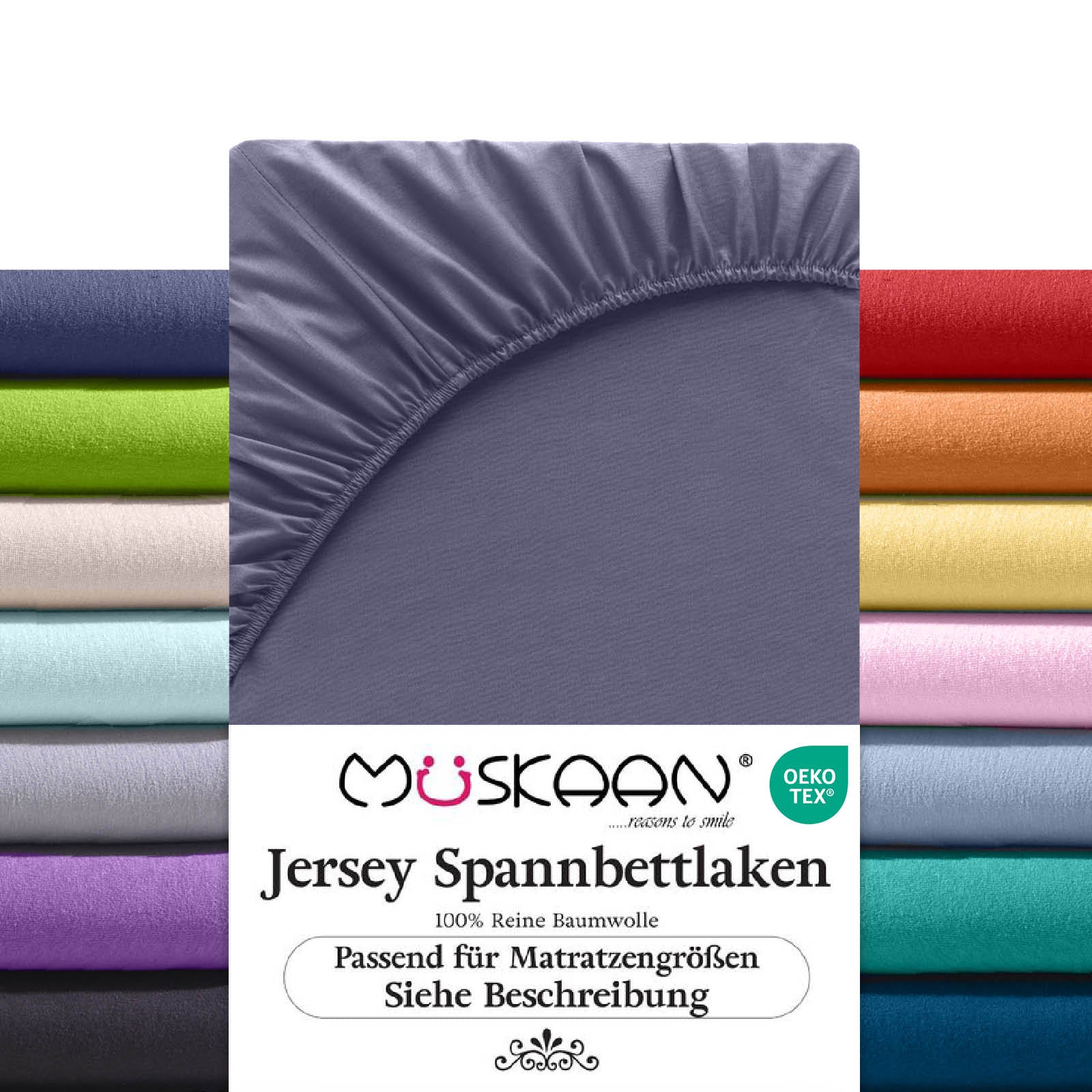 Jersey Spannbettlaken